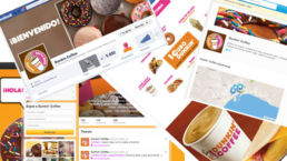 redes sociales dunkin coffee