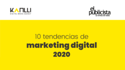infografía tendencias de marketing digital 2020